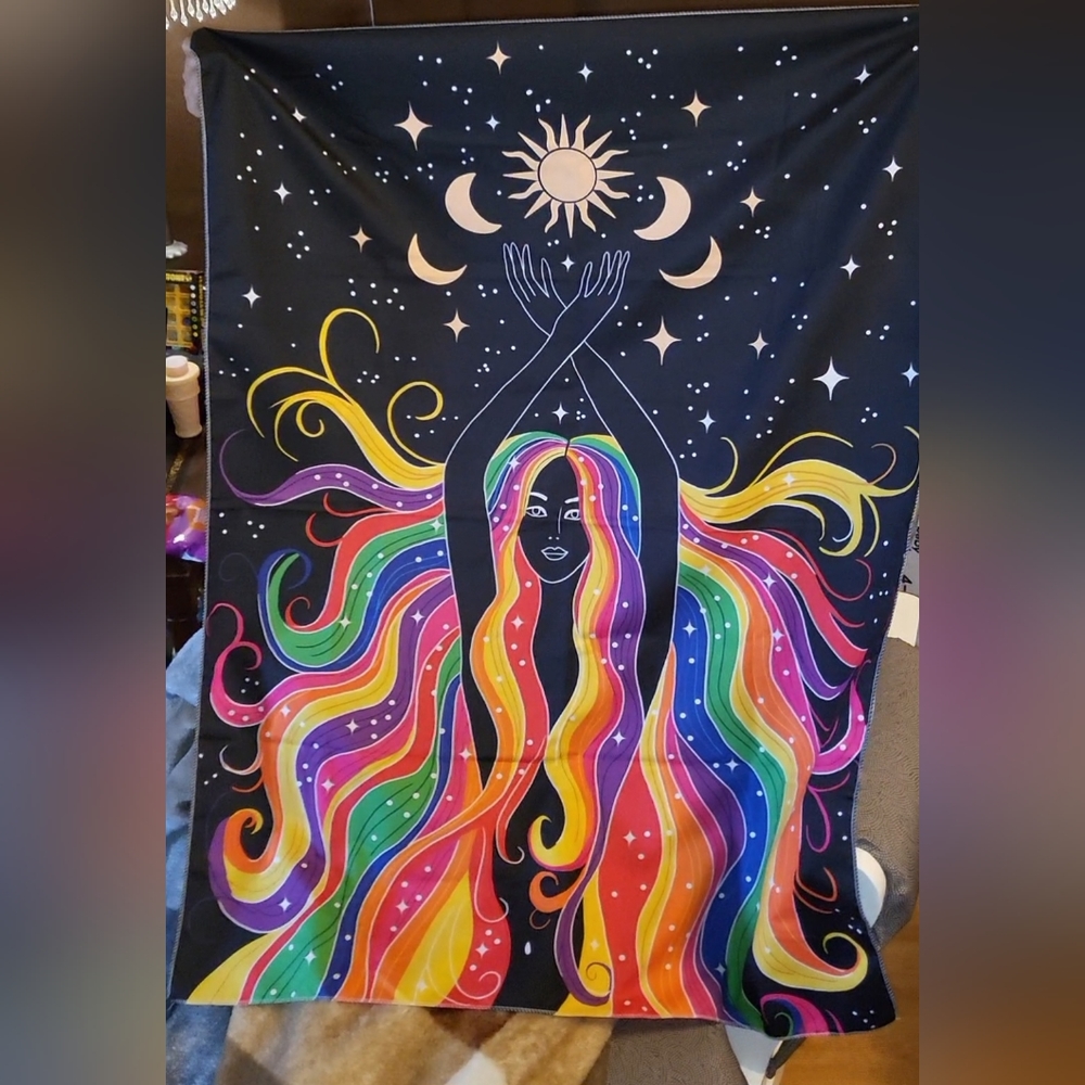 Brand New Witchy Colorful Tapestry!